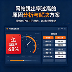 渭南建站-网站跳出率过高的原因分析与解决方案