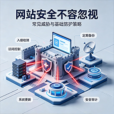 渭南建站-网站安全不容忽视:常见威胁与基础防护策略