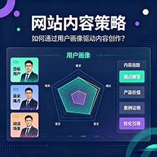 渭南建站-网站内容策略:如何通过用户画像驱动内容创作?