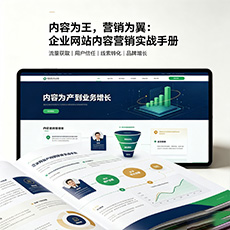 渭南建站-内容为王，营销为翼：企业网站内容营销实战手册