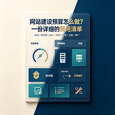 渭南建站-网站建设预算怎么做?一份详细的费用清单