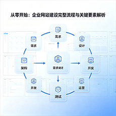 渭南建站-从零开始：企业网站建设完整流程与关键要素解析