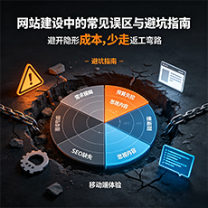 渭南建站-网站建设中的常见误区与避坑指南